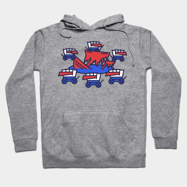 Buffalo Bills Super Bowl LV Hoodie by Carl Cordes